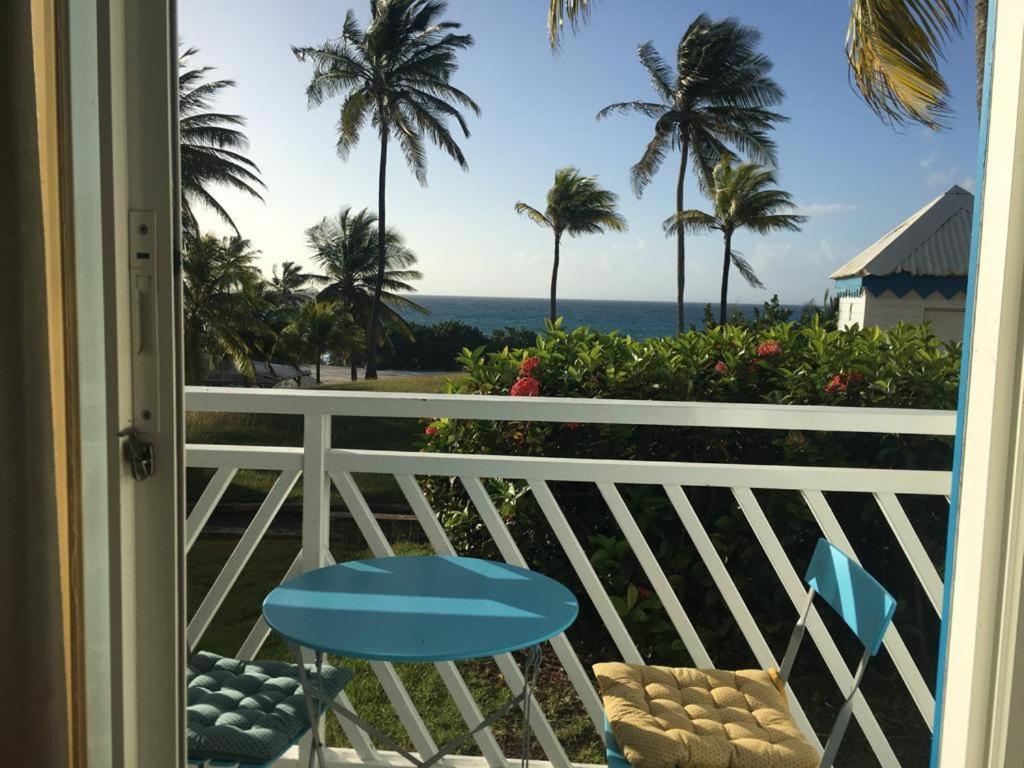 Studio Vue Mer Piscine Plage Kaz Punch Manganao Chez Julie Saint-Francois  Luaran gambar