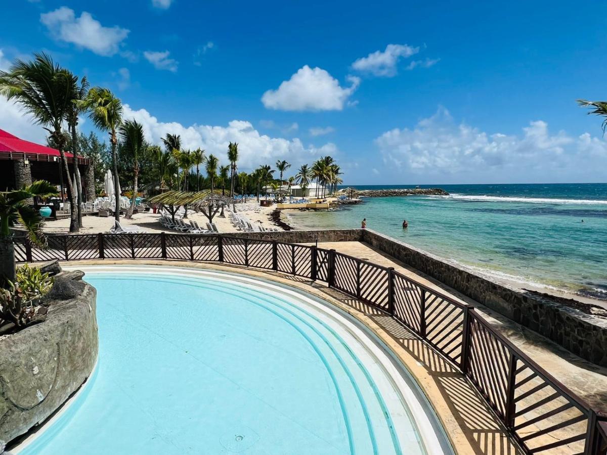 Studio Vue Mer Piscine Plage Kaz Punch Manganao Chez Julie Saint-Francois  Luaran gambar