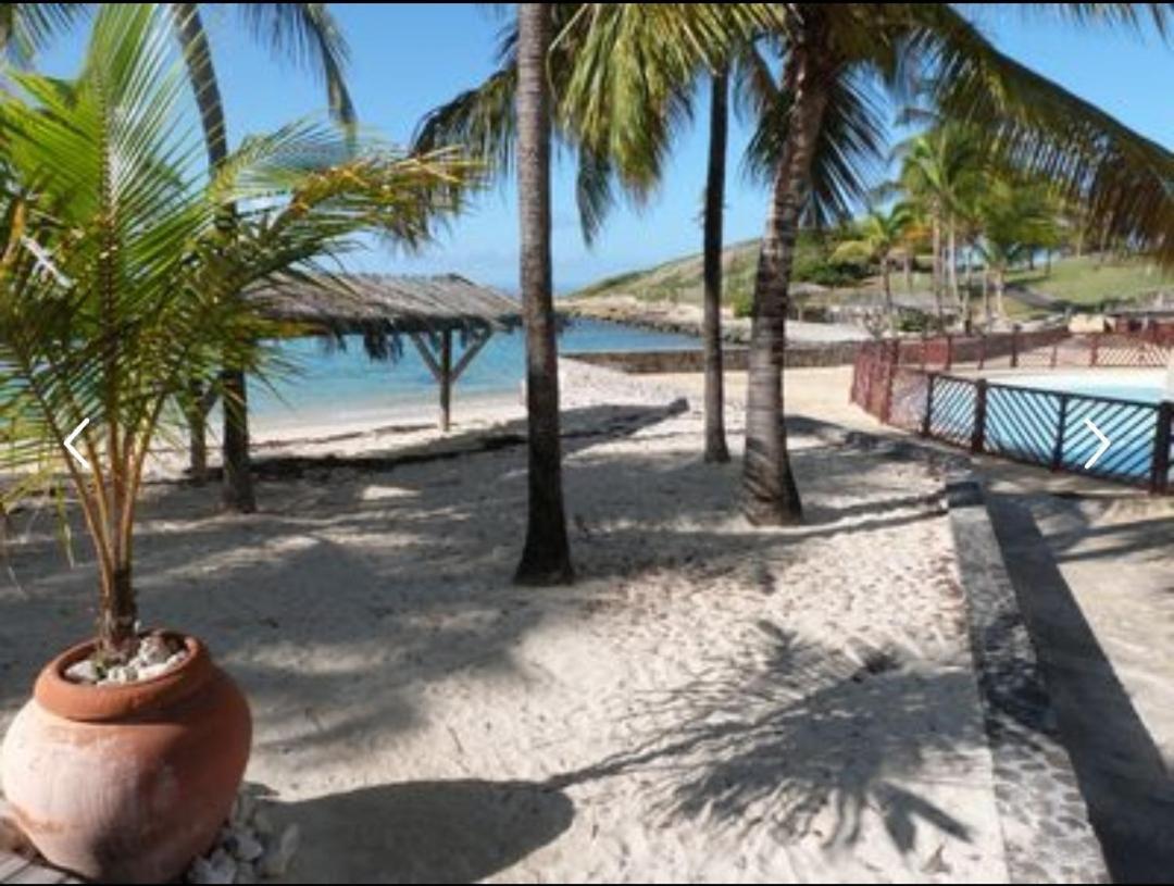 Studio Vue Mer Piscine Plage Kaz Punch Manganao Chez Julie Saint-Francois  Luaran gambar